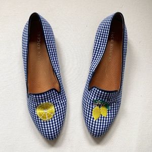 Jack Rogers Lemon Flat Shoe